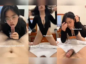 Em rau vú bự kính cận mút cậu bé điêu luyện