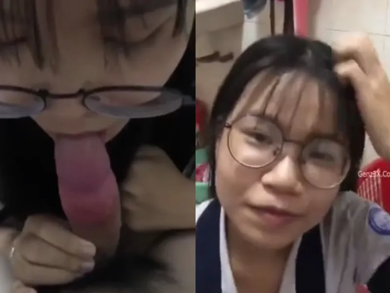 "mày mút mạnh đi tao sắp ra rồi", em xinh mút cục thịt cho thằng bạn thân